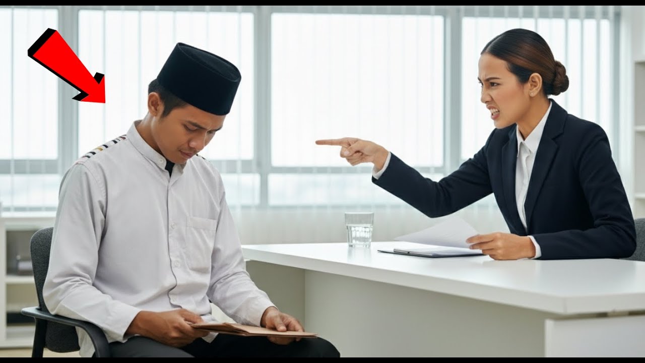 SANTRI DIHINA KARENA PAKAI IJAZAH PESANTREN SAAT LAMAR KERJA, TAPI ENDINGNYA MEMBUAT HRD GEMETAR...