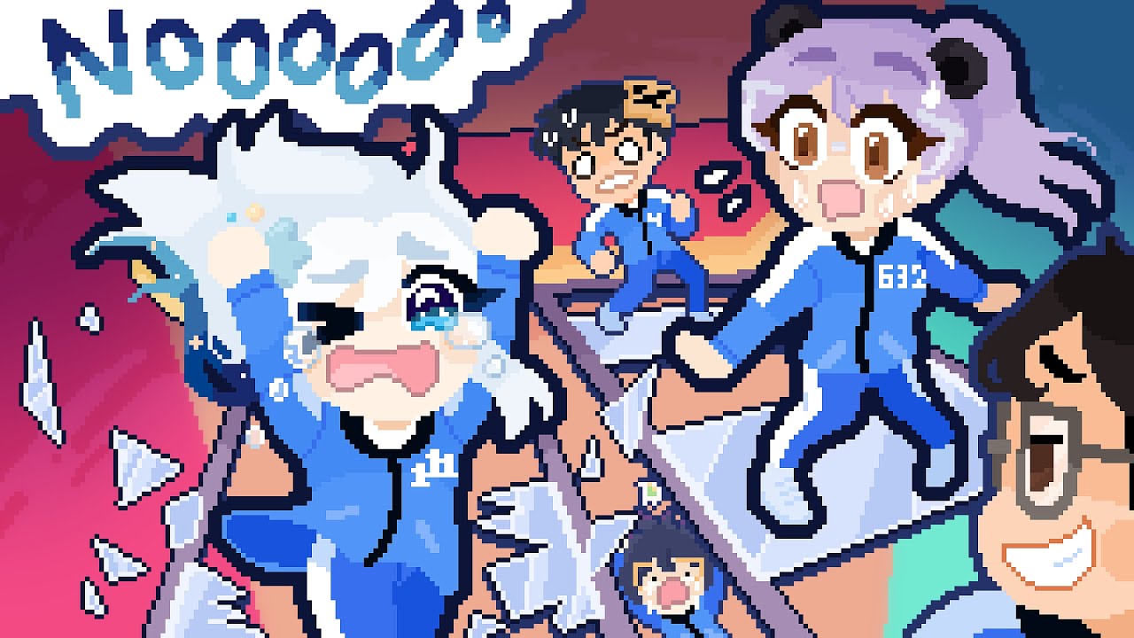 squid game but it's crab game