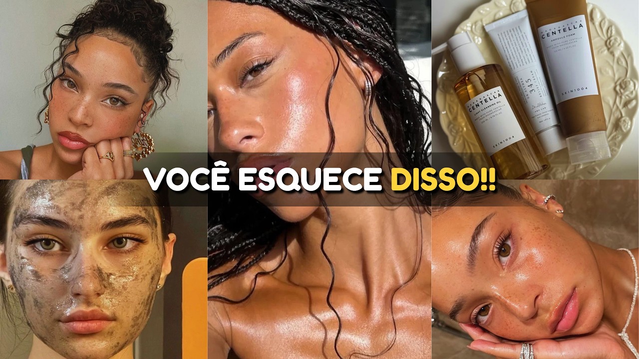 5 SEGREDOS para UMA PELE PERFEITA SEM GASTAR muito (Funciona Mesmo!)