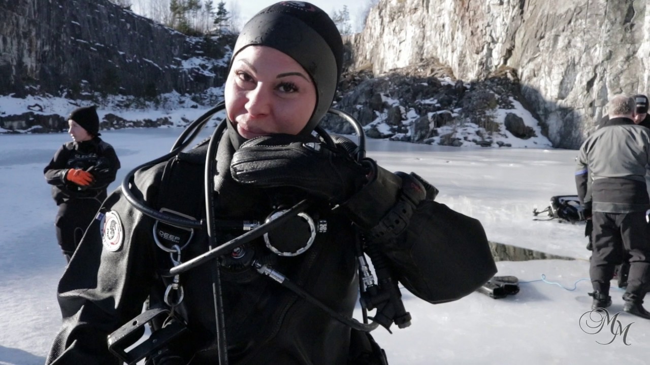 SO NOW I'M AN ICE DIVER!  | VLOG #2 - VAGNHÄRADS LIMESTONE QUARRY