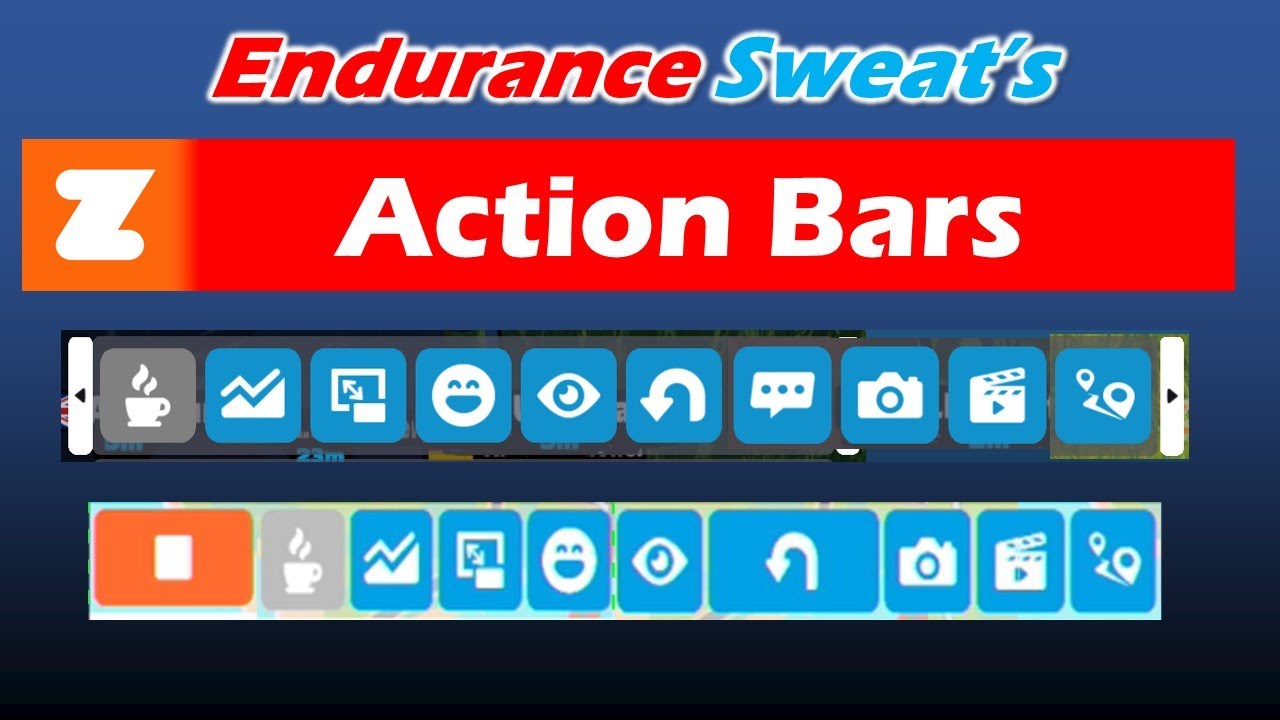Zwift Action Bars