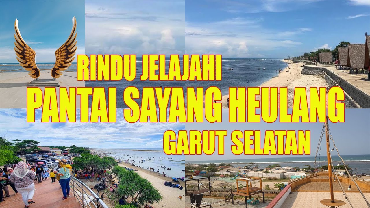 Pantai Sayang Heulang Garut || Review Terbaru Lokasi, Jalan, Tiket Masuk Pantai Sayang Heulang Garut