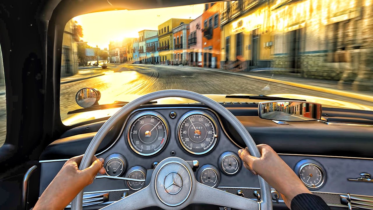 1954 Mercedes‑Benz 300 SL - ТЕСТ‑ДРАЙВ ОТ ПЕРВОГО ЛИЦА в Forza Horizon 5