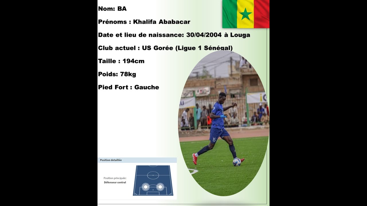 Khalifa Ababacar BA US Gorée