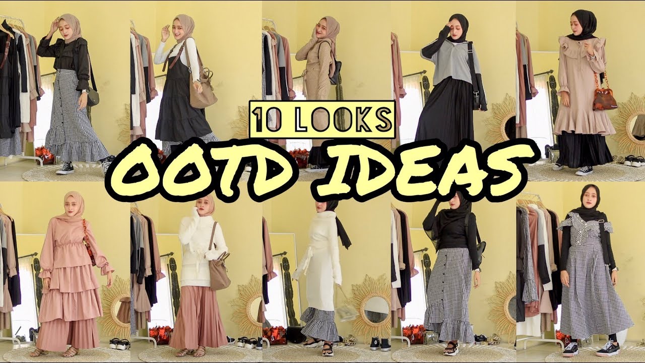 10 LOOKS OOTD IDEAS 2019 #03 CUTE & CASUAL (Indonesia) | Seviq Febinita