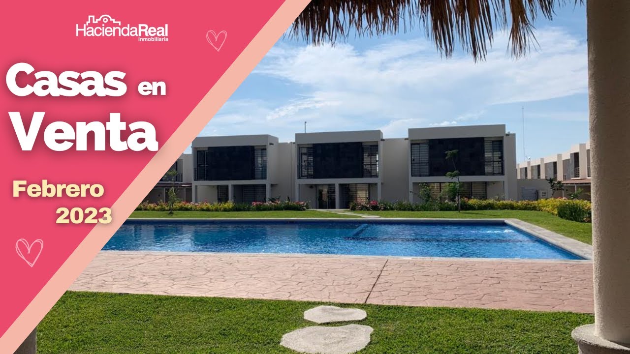 CASAS en Venta en Morelos 🏠 desde $250,000 Catálogo digital Febrero 2023 / Hacienda Real