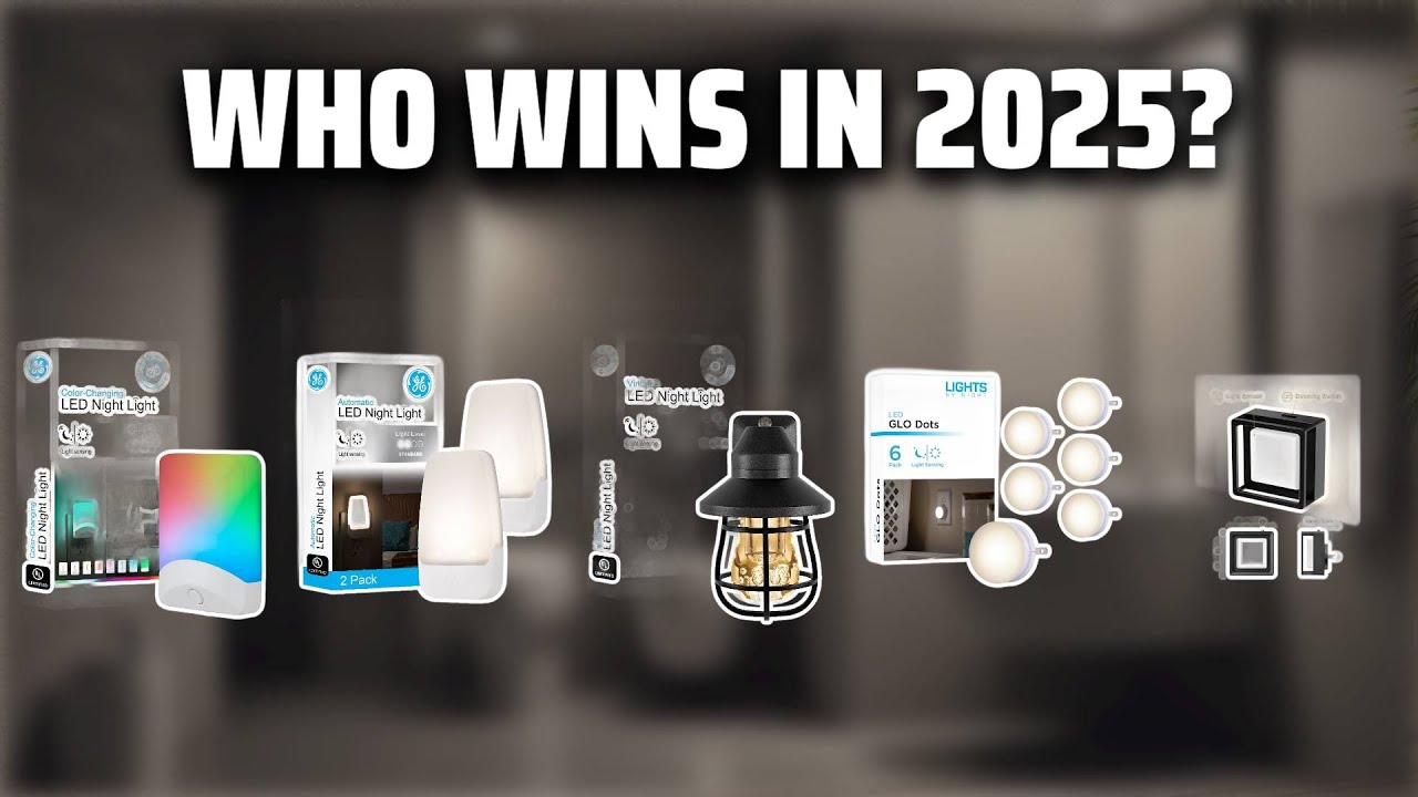 The Top 5 Best Bathroom Night Light in 2025 - Must Watch Before Buying!