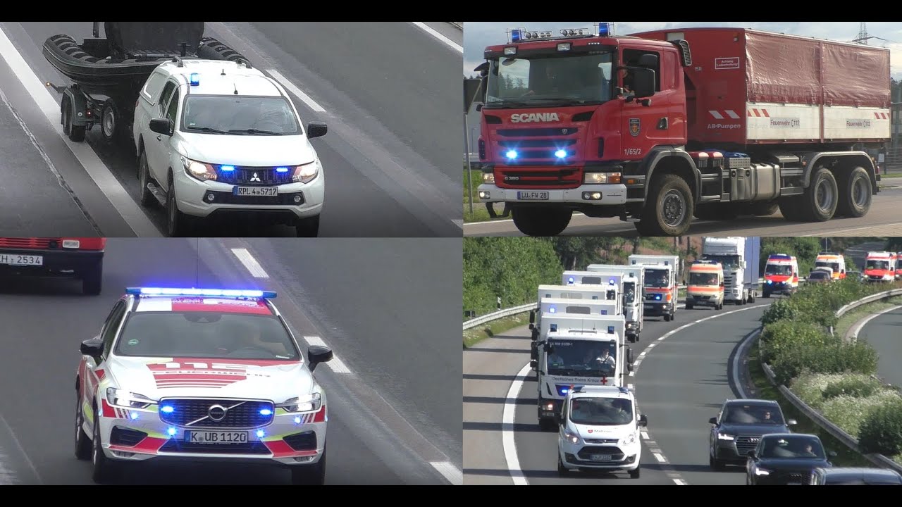 [Unwetter-Katastrophe in Ahrweiler] Einsatzfahrten am 15.07.21 zur Unwetter-Katastrophe in Ahrweiler