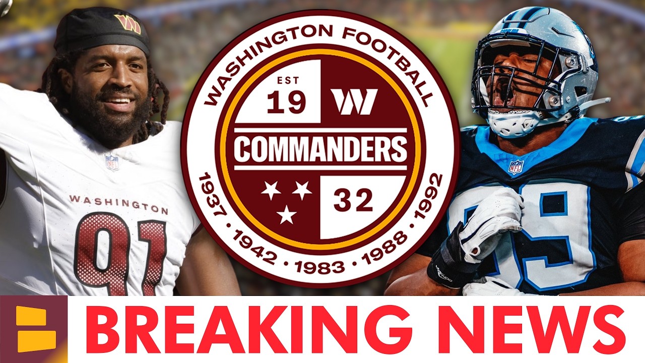 🚨BREAKING NEWS🚨: Commanders RE-SIGNING Deatrich Wise Jr. & Shy Tuttle Before NFL Free Agency
