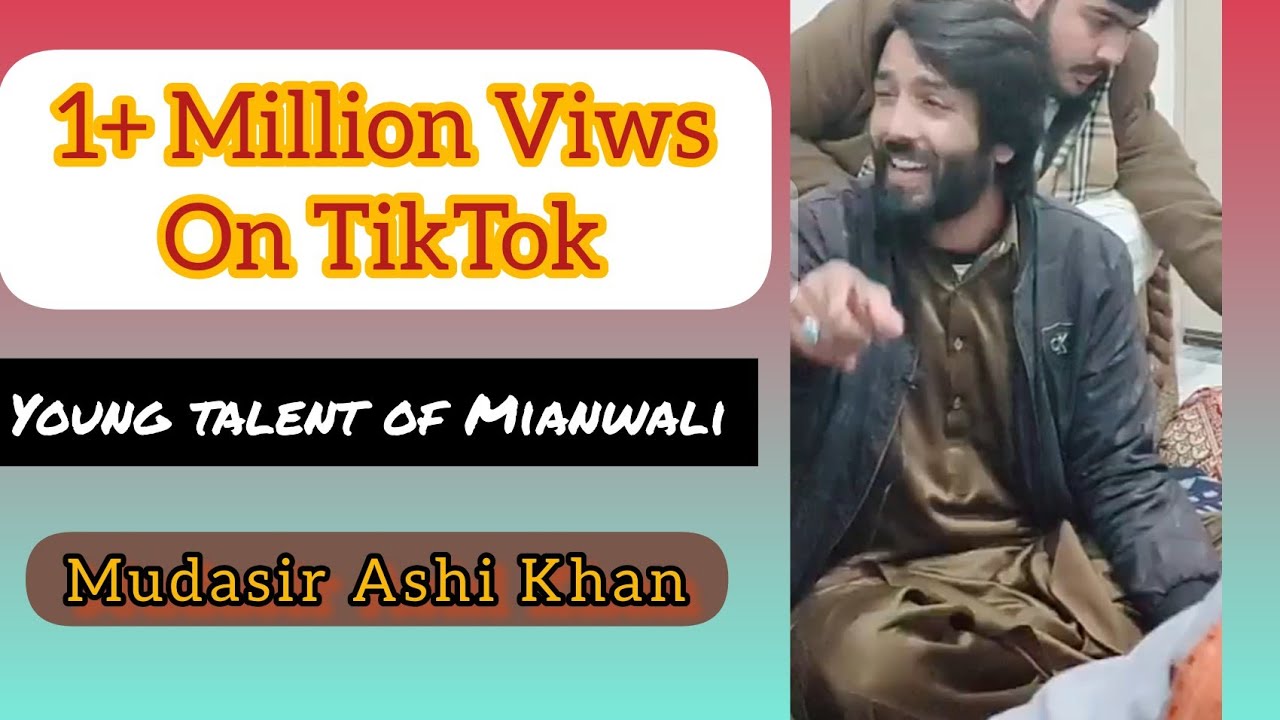Mudasir Aashi Khan Song | Saraiki Song | Mianwali Talent #foryou #mianwali #niazi #fyp #saraiki