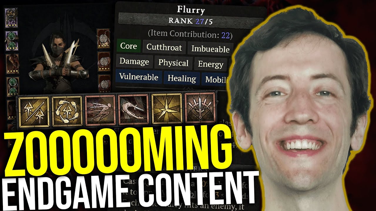 Diablo 4 - THE FLURRY ZOOMER: Быстрый разбойник