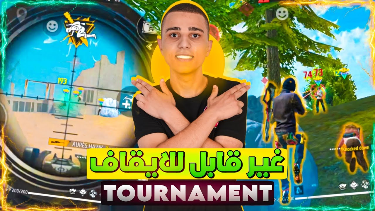 FREE FIRE TOURNAMENT HIGHLIGHTS 🏆 THE BEST ❤️ 5 FINGER [ ROG 7 ]