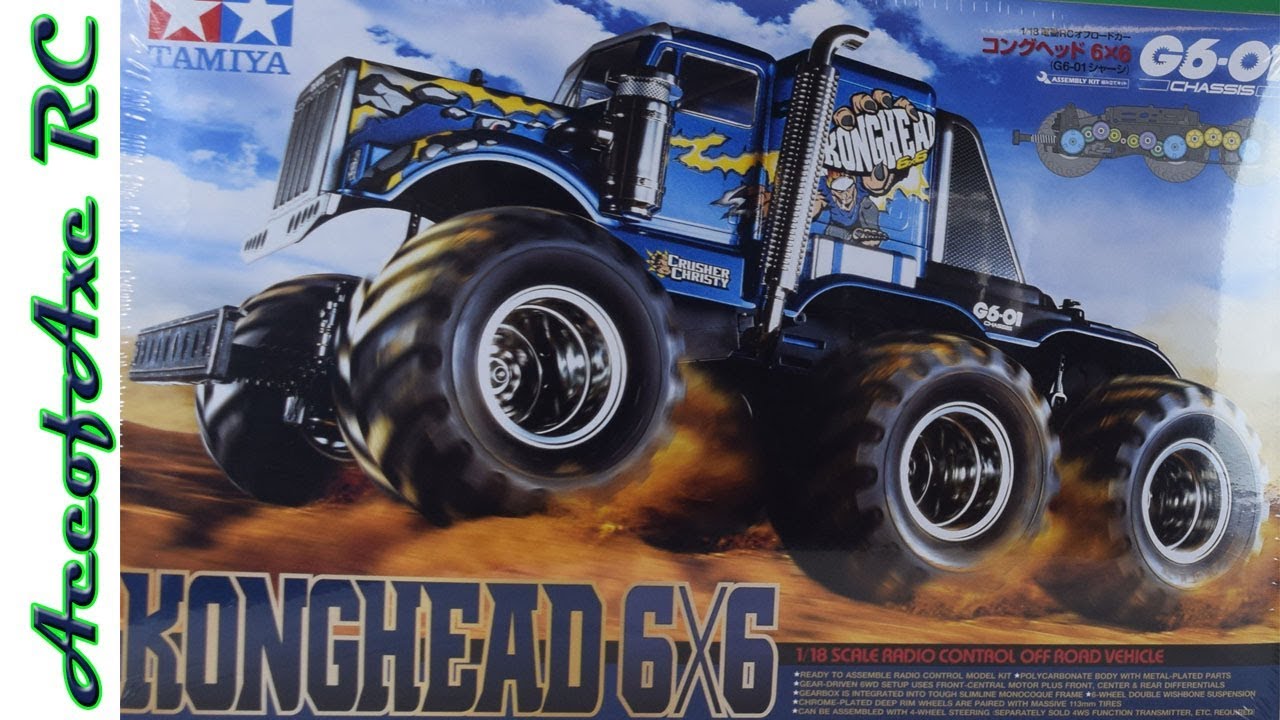 Tamiya Kong Head Unboxing 6x6