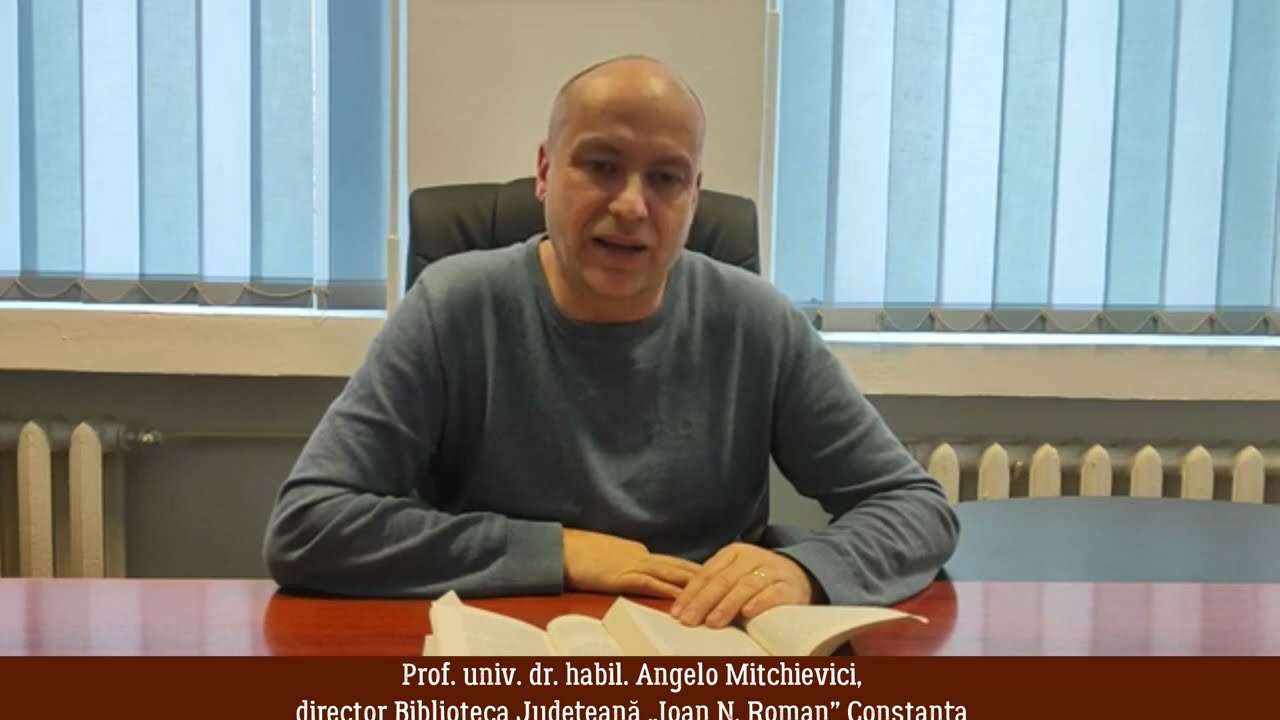 3 martie - Ziua Mondială a Scriitorilor. Prof. univ. dr. habil. Angelo Mitchievici