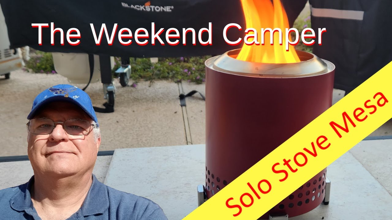 This SoloStove TABLETOP FIRE PIT is Perfect for Any Outdoor Setting!