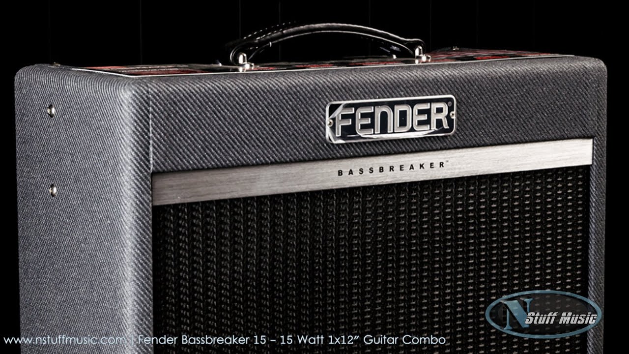 Fender Bassbreaker 15 — 15-ваттный гитарный комбо 1x12