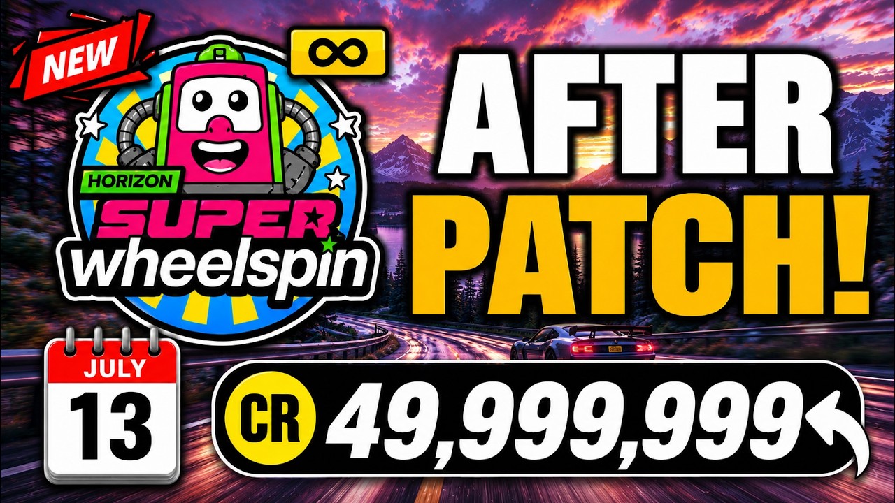 *49,999,999* JULY 13✅ Credits Farm Glitch fh6/FH6 Glitches/Super Wheelspins Farm Glitch! AFTER PATCH