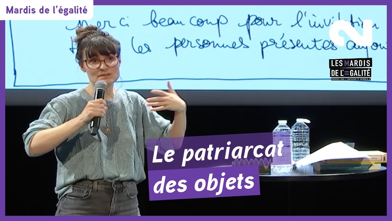 [Mardis de l'égalité] Le patriarcat des objets, conférence de Rebekka Endler