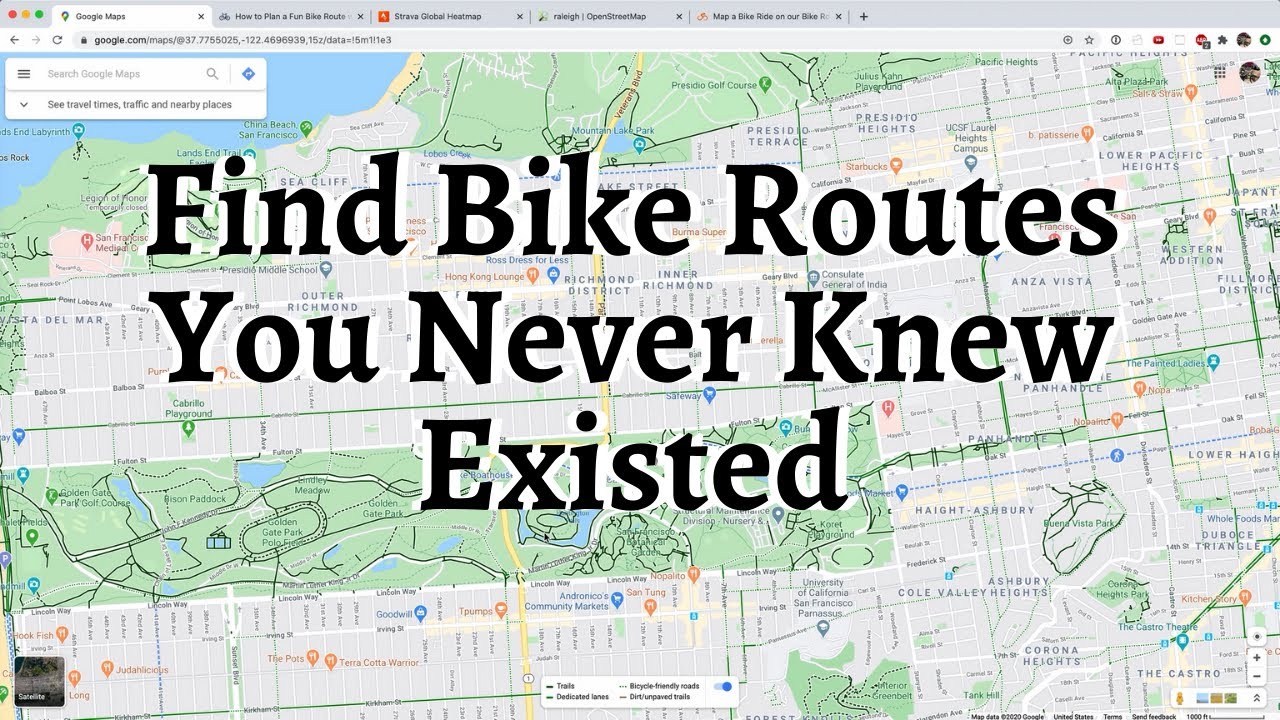How to Plan a Bike Route with Google Maps