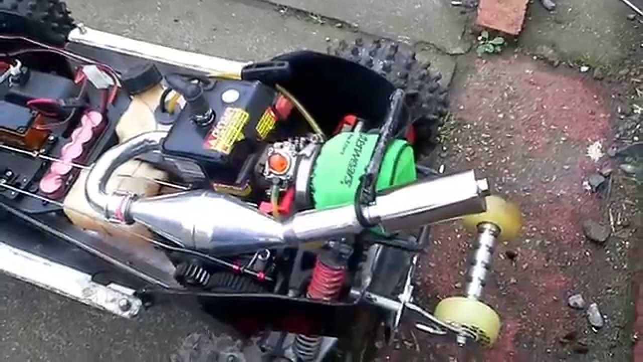 Fg marder bettle 27cc cy engine first start