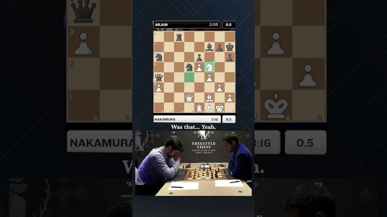 Hikaru Nakamura's FUNNIEST Moment During Live Chess Streaming