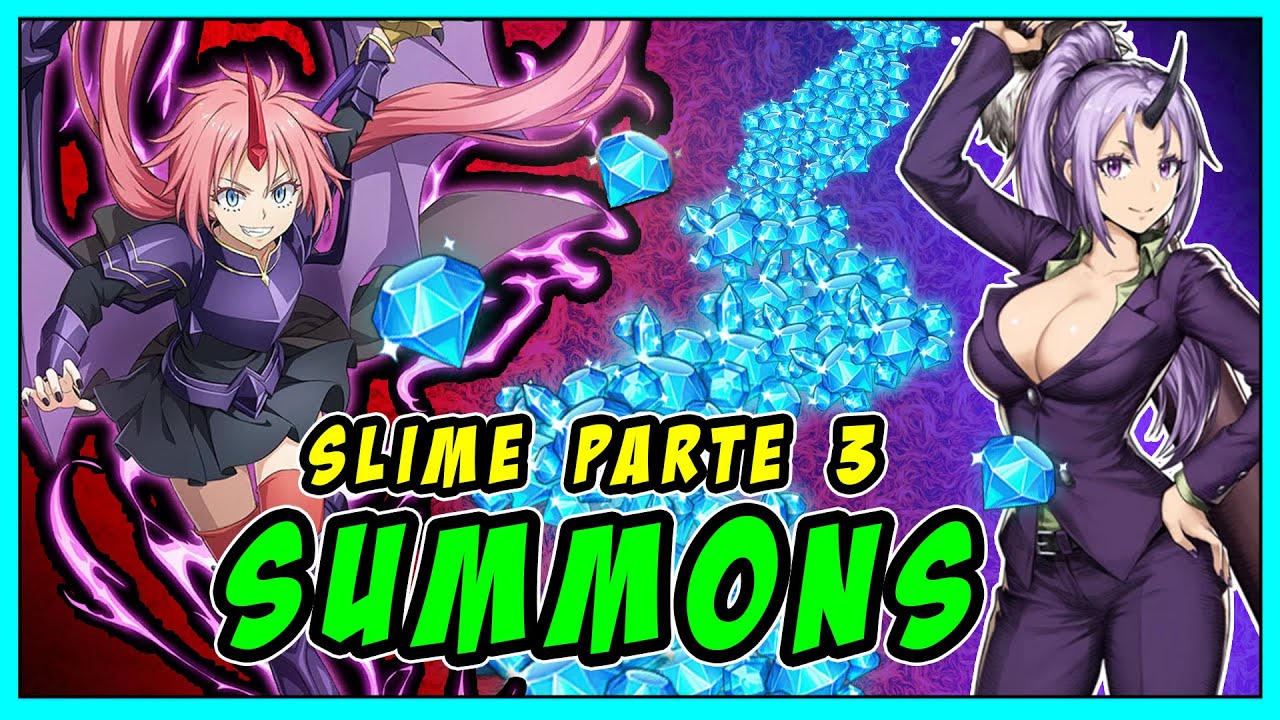 Ainda sem Acreditar... Só queria uma Milim. Summons na PARTE 3 collab SLIME!!!