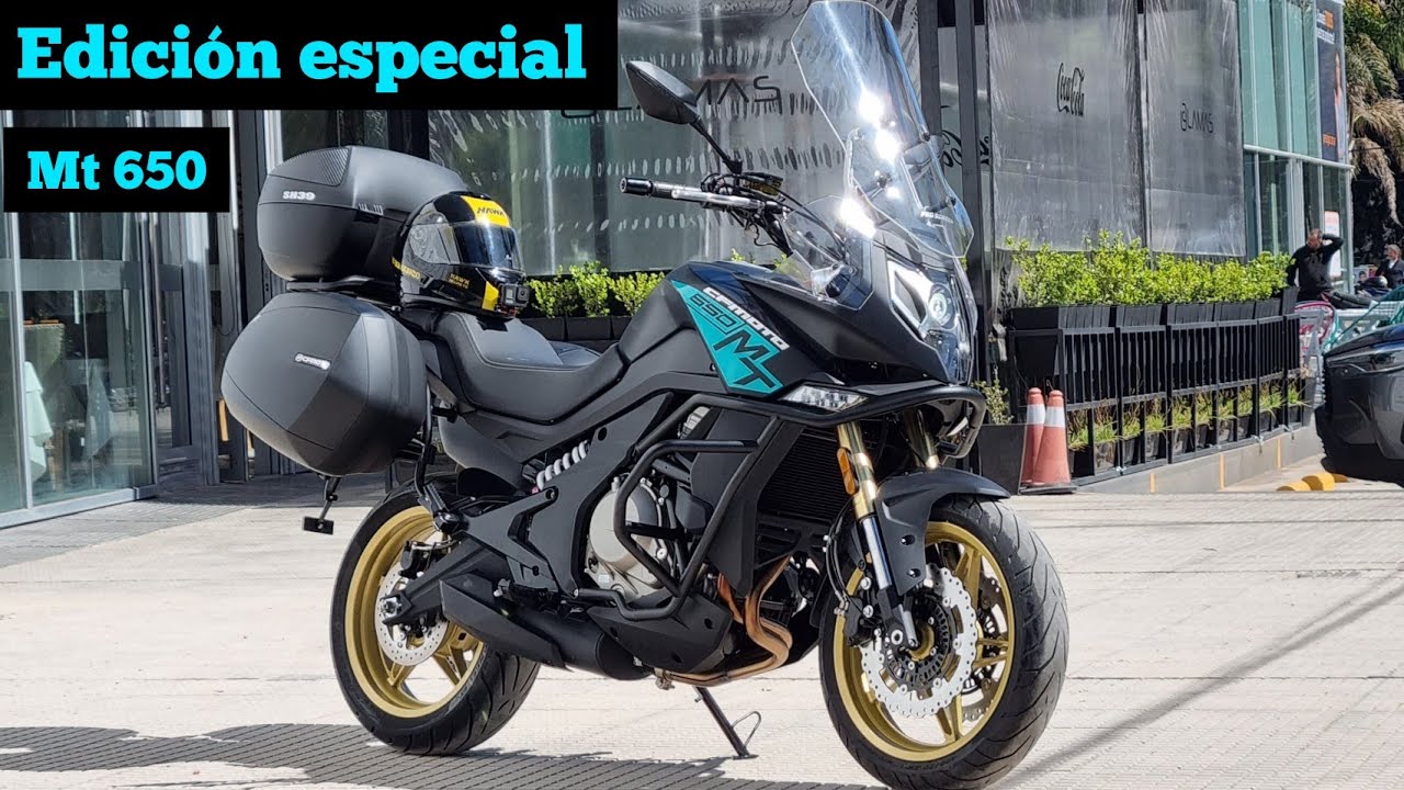 PROBÉ  LA NUEVA CF MOTO MT 650 tft 2022 EDICION ESPECIAL
