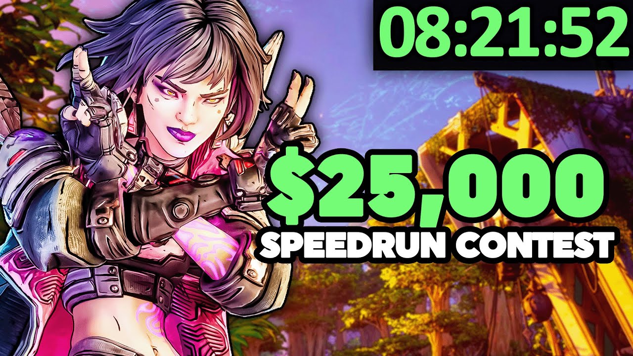 Мой конкурс на скоростное прохождение Borderlands 4 за 25 000 долларов