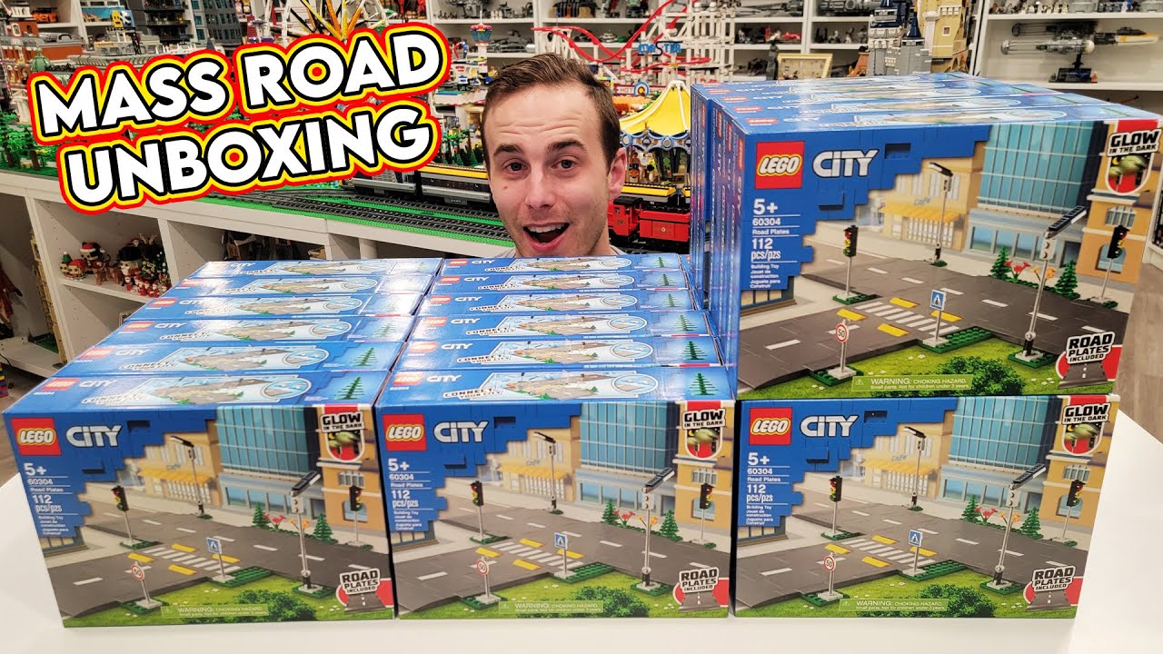 Я распаковал 23 набора LEGO City Road!?