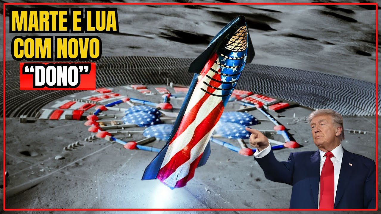 “Trump prepara os EUA para dominar Marte e transformar o espaço em território americano”