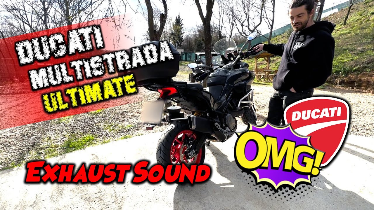 Ducati Multistrada V2 - 950 Decat Exhaust Sound