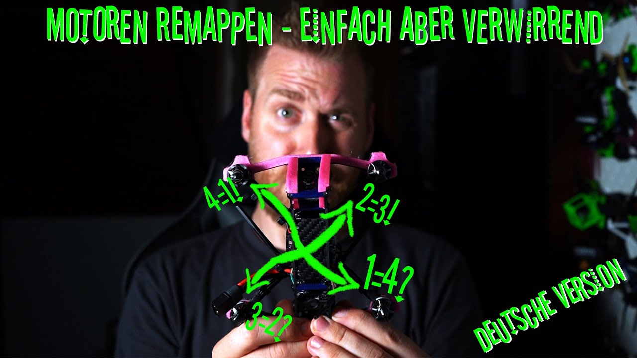 Wie man Motoren tauscht | Motor Remapping in Betaflight/Emuflight | Deutsche Version