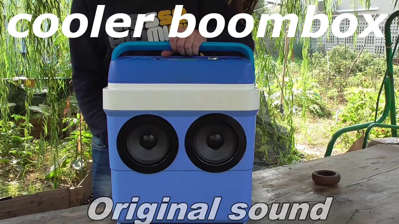 DIY wifi cooler speakers up2stream mini pro boombox
