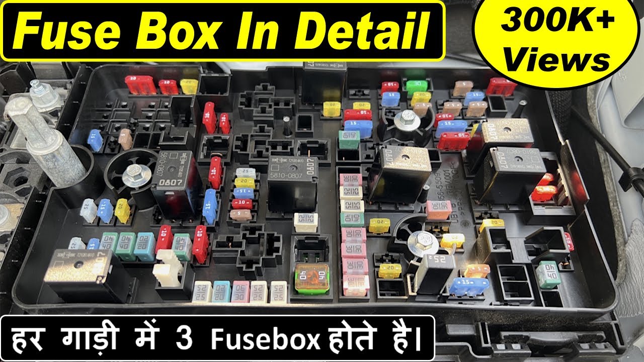 Car Fuse Box Explained In Hindi 💥 #TGBR @raviautotech