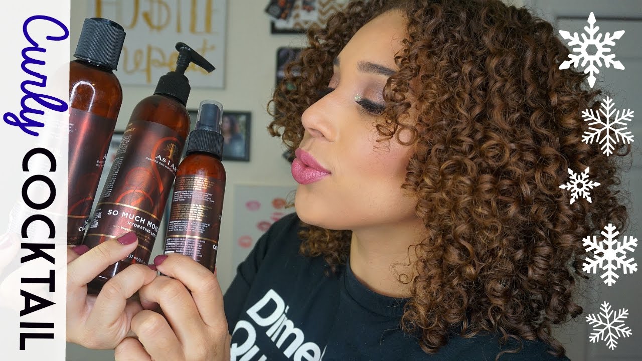 WINTER CURLY COCKTAIL | As I Am Coil Defining Jelly + So Much Moisture Hydrating Lotion