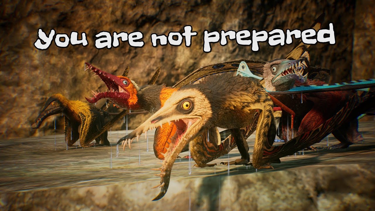 Path of Titans - A Goofy Rhamph Swarm Infests Gondwa