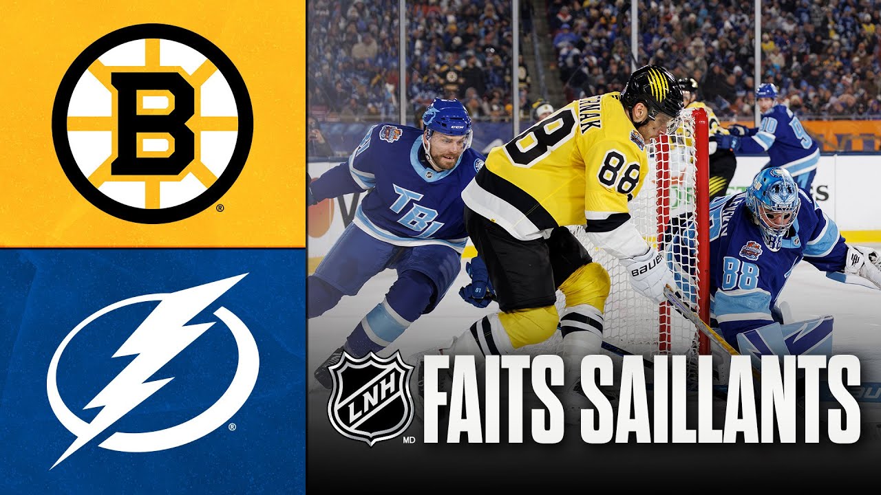 Bruins vs Lightning | Faits saillants | Série des stades de la LNH 2026