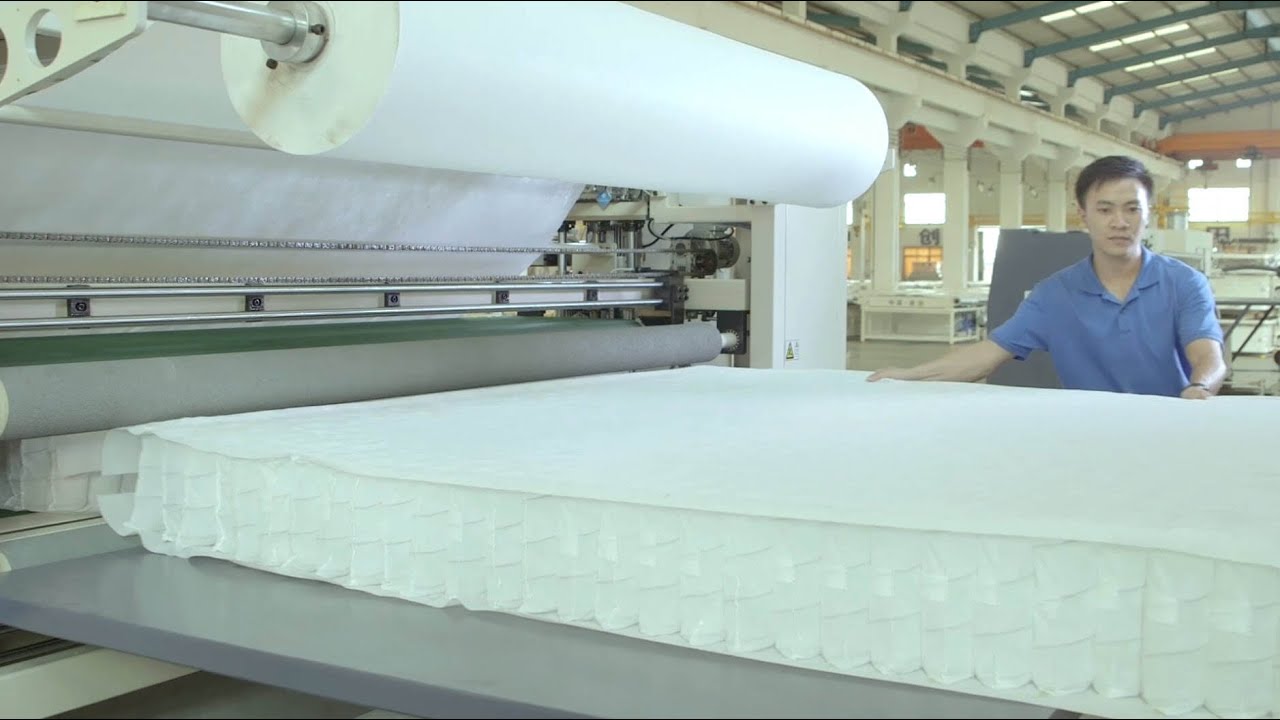 Adhesive application systems for mattress production | Robatech