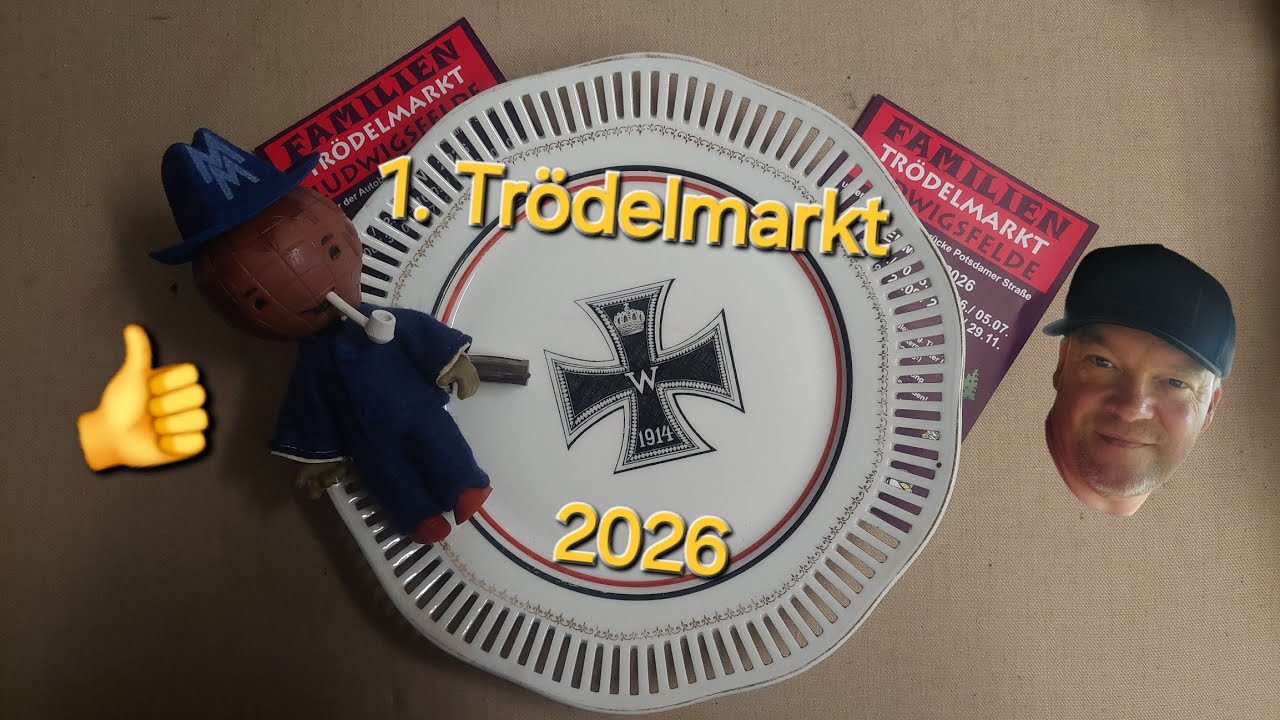 Die neue Trödelsaison 2026 hat für mich begonnen. 😊🍀