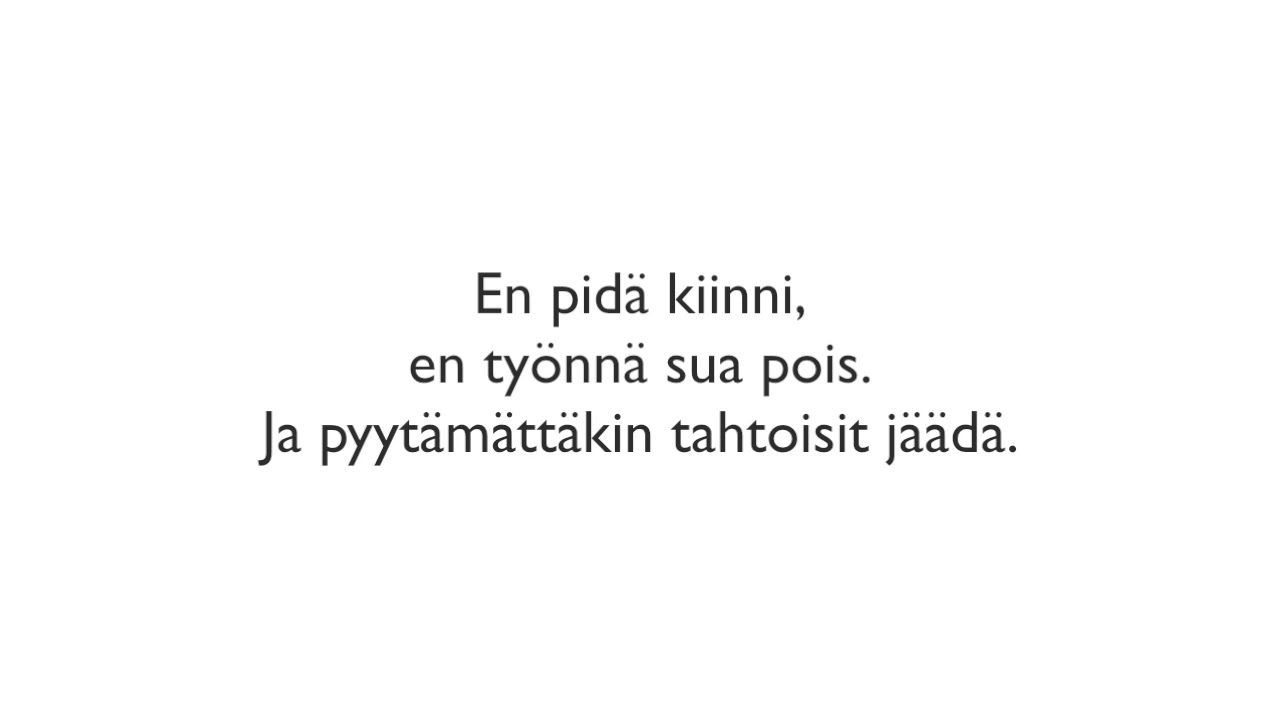 Johanna Kurkela - Rakkauslaulu, Instrumental guitar cover/Karaoke