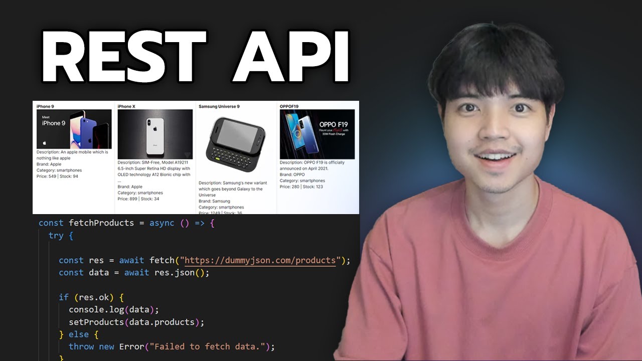 การทำงานกับ REST API พื้นฐานที่ Developer ทุกคนต้องเข้าใจ ดูจบบรรลุ 😎💯