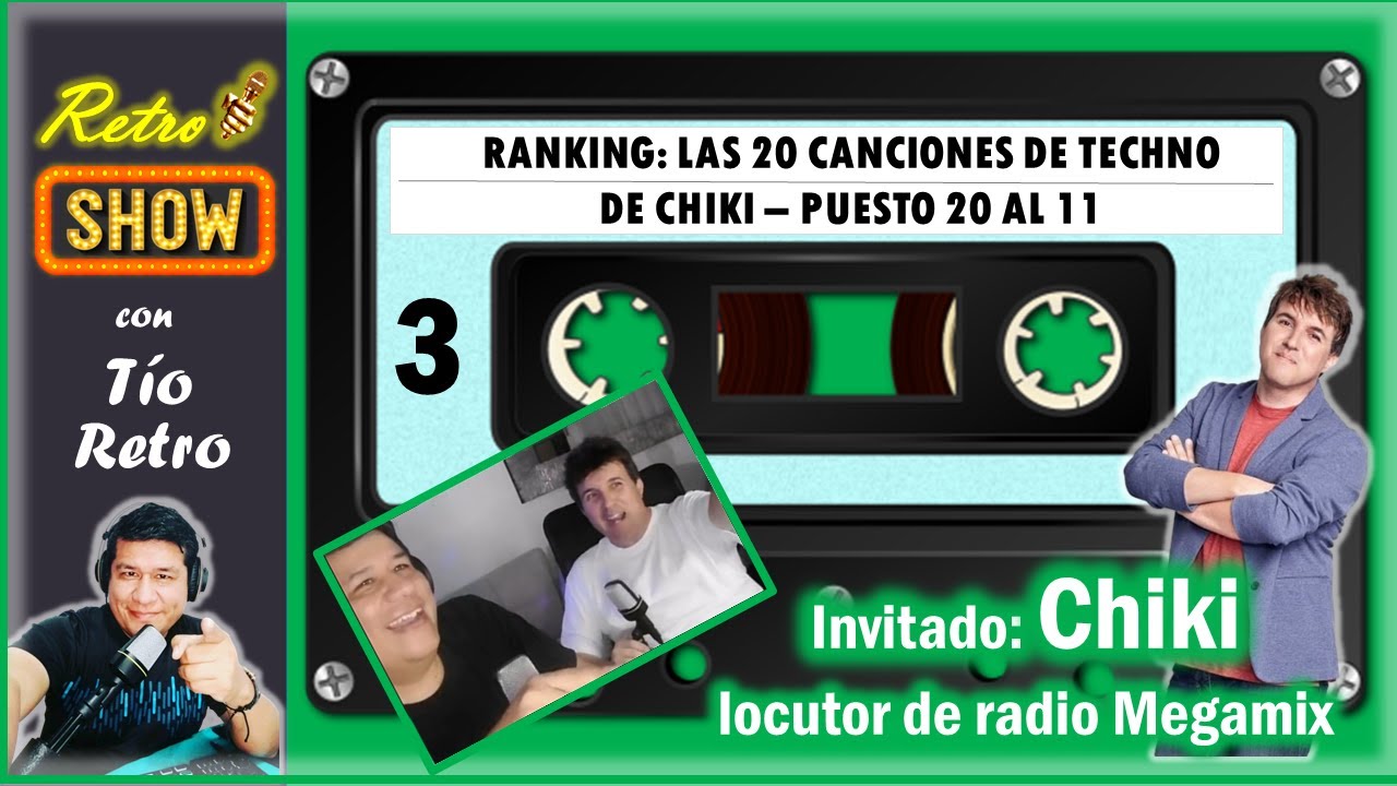 3 de 5: Chiki nos presenta sus 20 canciones favoritas de techno o eurodance