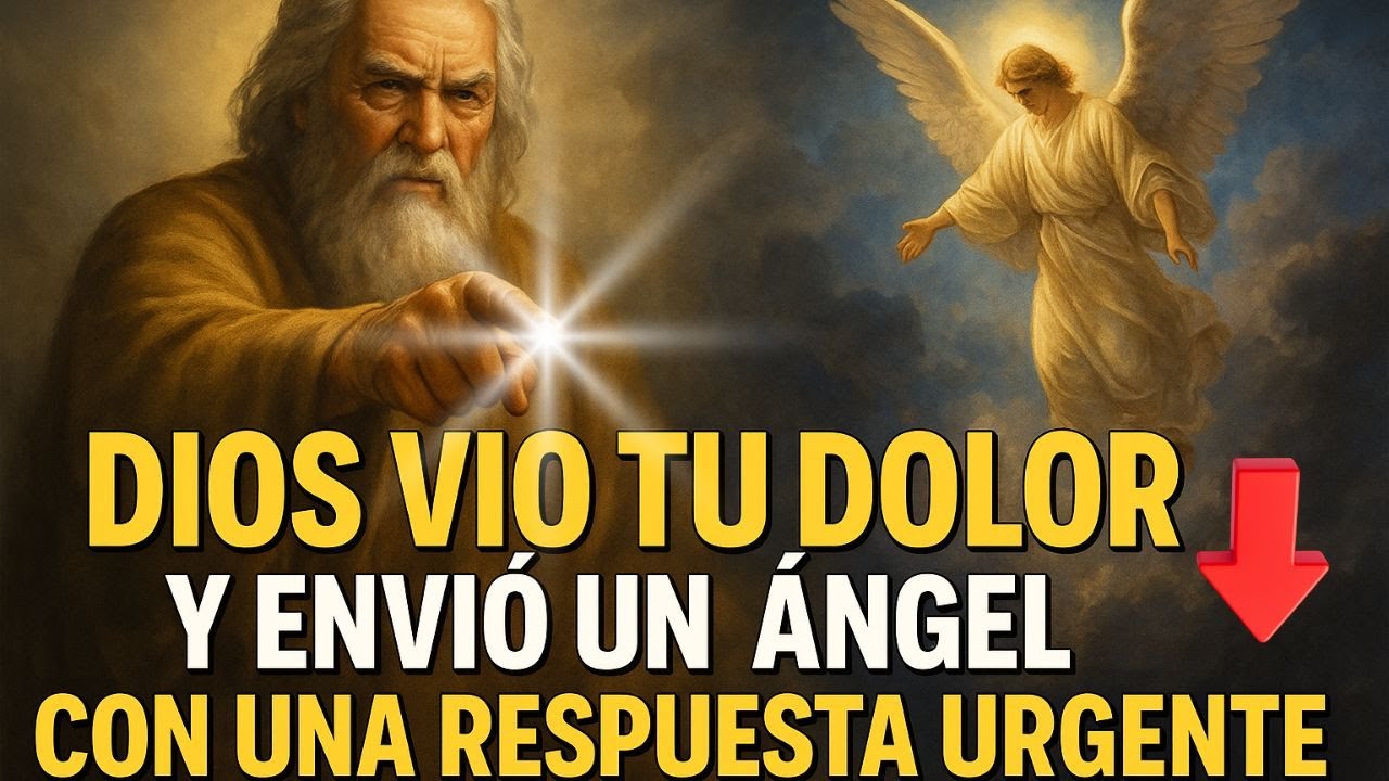 Dios vio tu dolor y envió un ángel con una respuesta urgente.