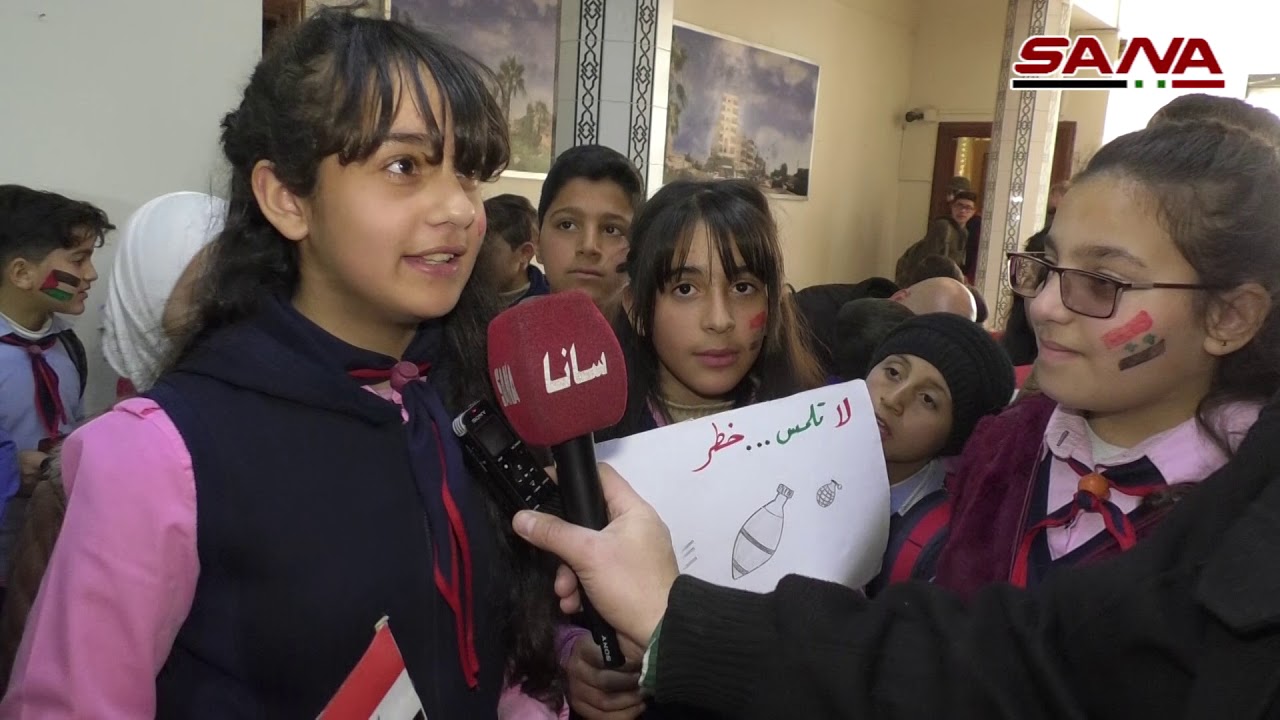 نشاط توعوي للتعريف بمخاطر الألغام والمخلفات المتفجرة