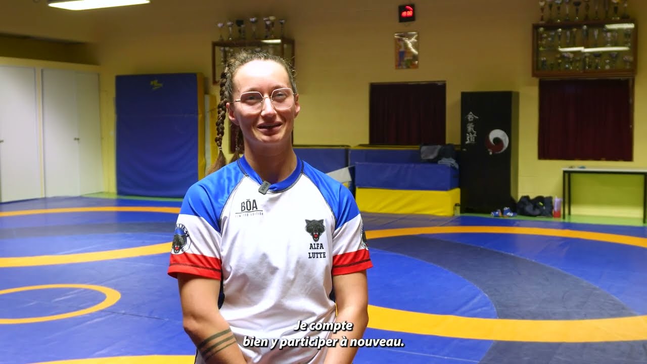 PORTRAIT : Chloé Durand, lutteuse en bronze