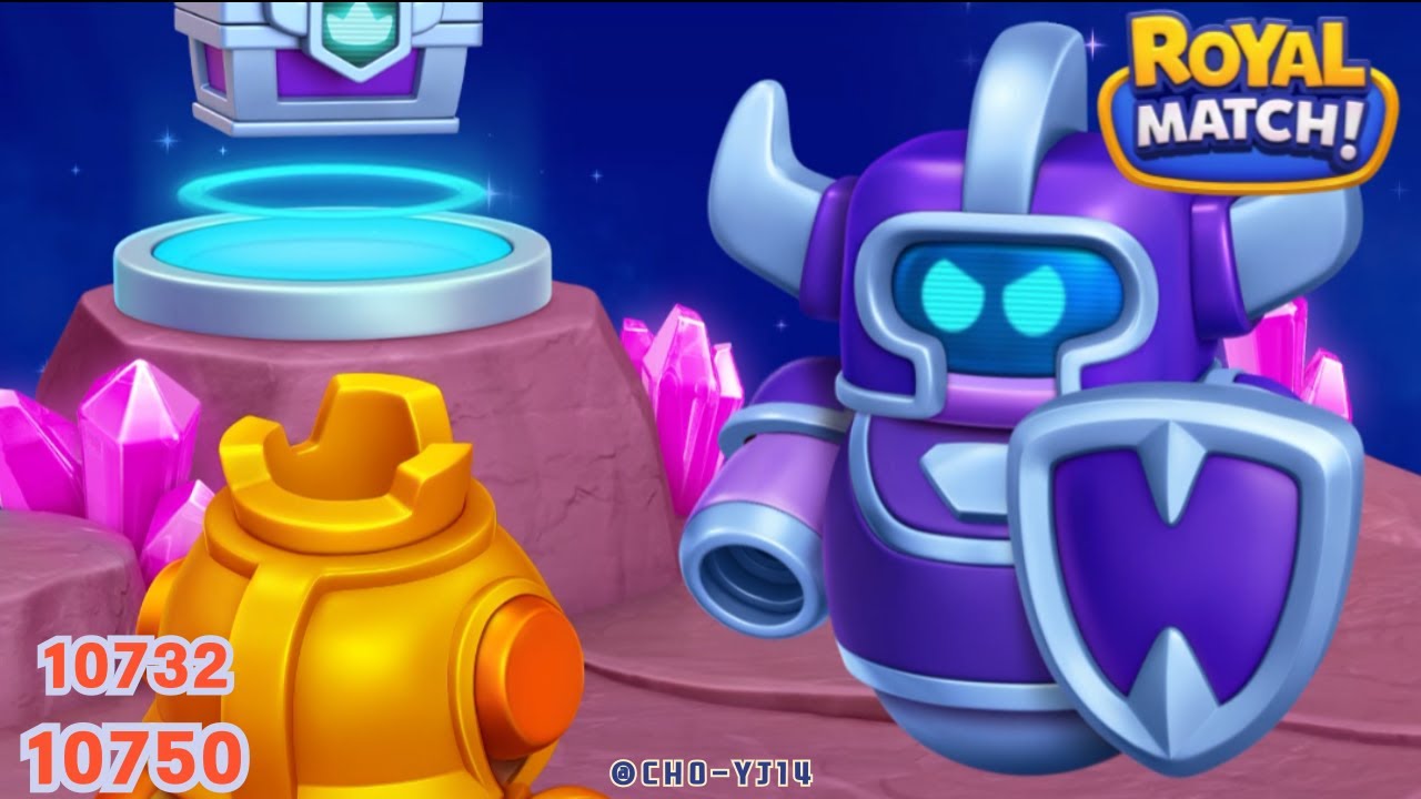 Royal Match / 19 stages in 52min / 10732 - 750