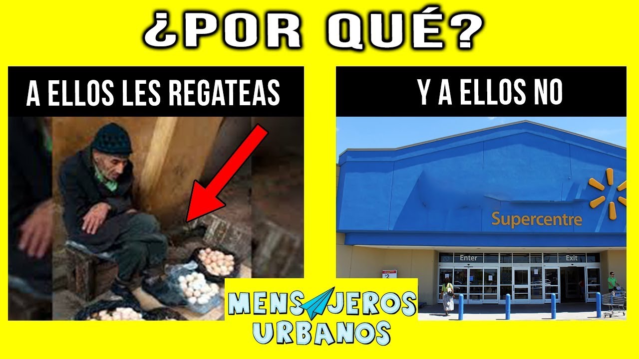 Experimento social / ayuda a los necesitados, no les bajes el precio, dales el dinero que es justo