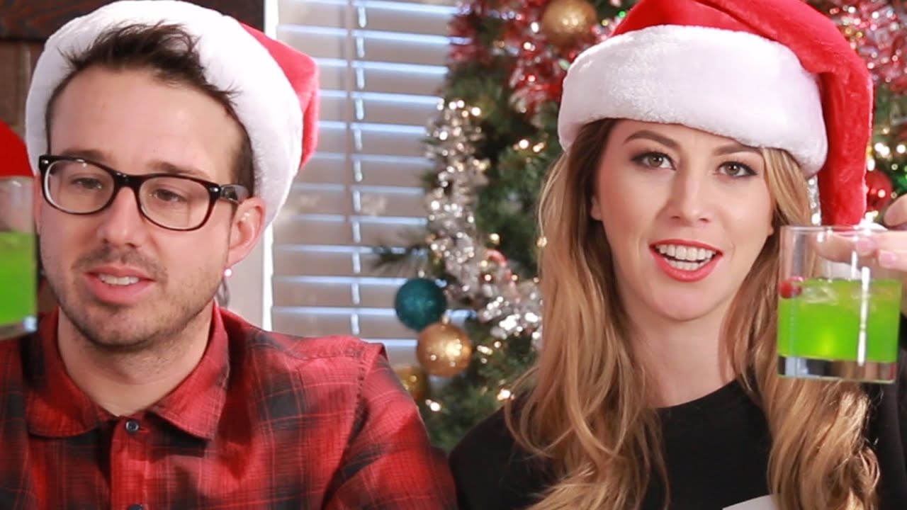 People Try Holiday Cocktails