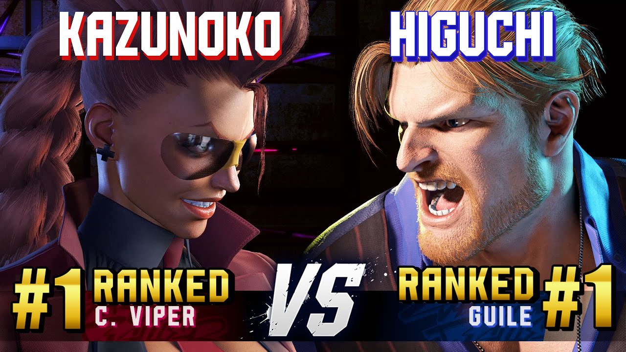 SF6 ▰ KAZUNOKO (#1 Ranked C.Viper) vs HIGUCHI (#1 Ranked Guile) ▰ High Level Gameplay