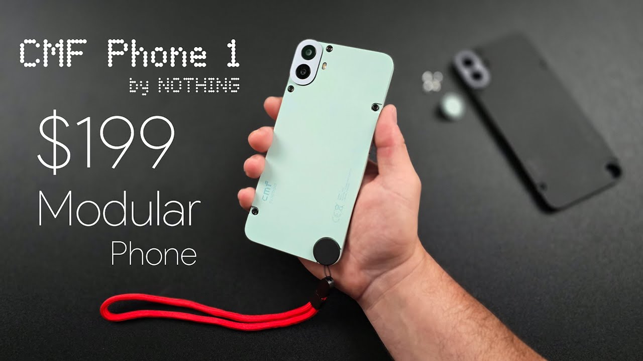 Nothing CMF Phone1: The BEST $199 Budget Modular Phone! Gaming & EMU Test